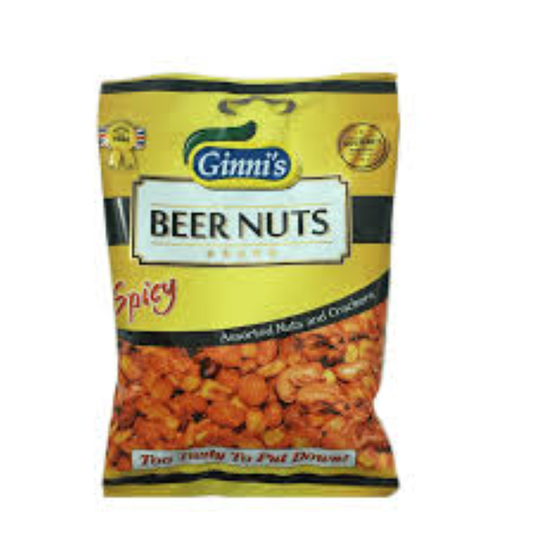 GINNIS SPICY BEER NUT 100G